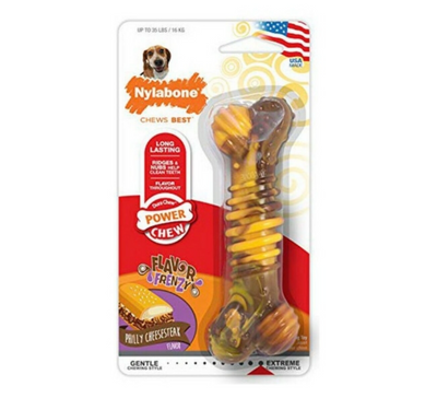 Nylabone kauwbeen Philly cheesesteak - Medium